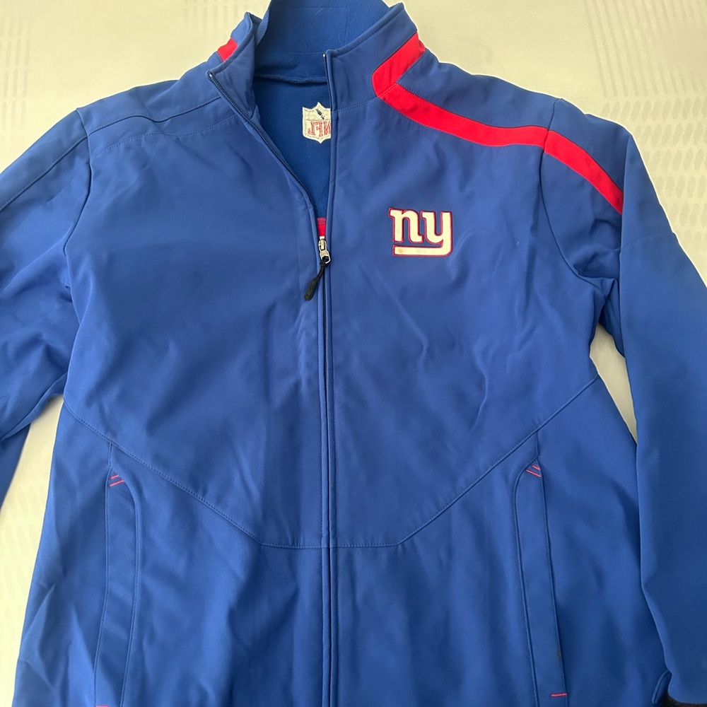 Nike Blue New York Giants Jacket